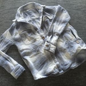 Hollister girls long sleeve boyfriend fit shirt extra small